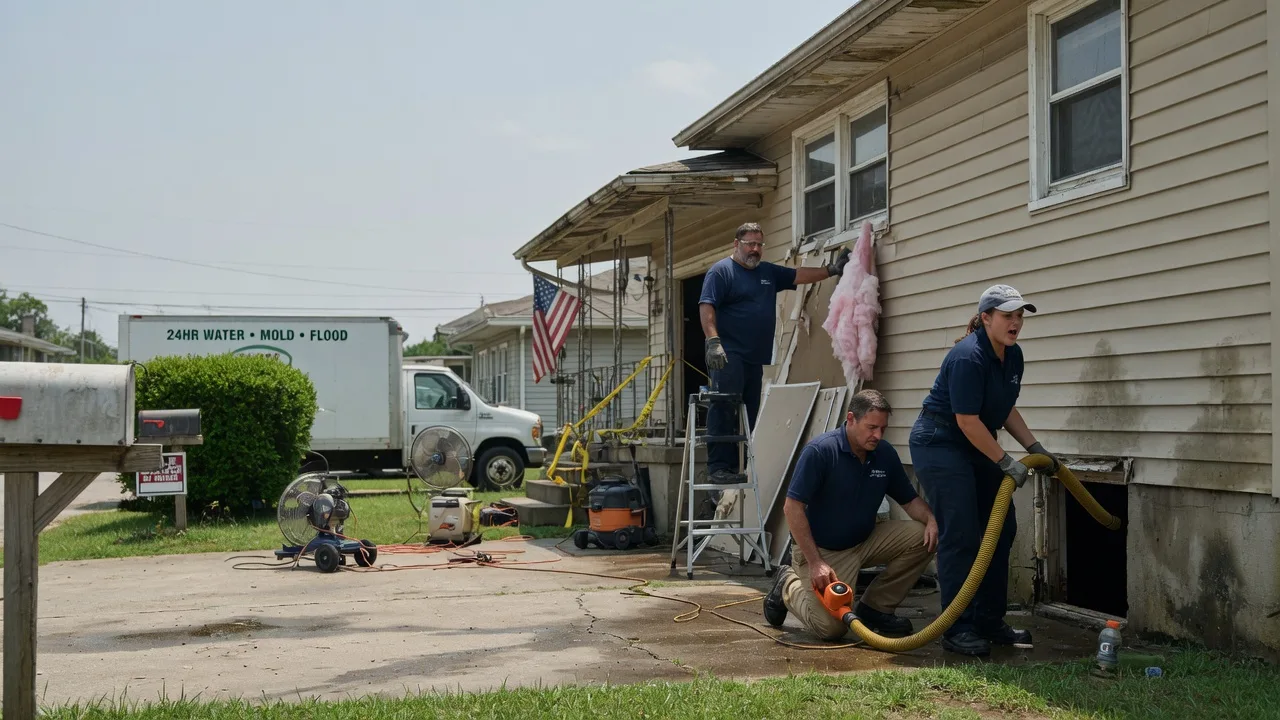 Water Damage Repair in Sunman, IN near me